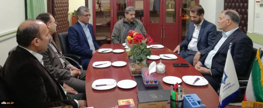 بازدید اعضاء بنیاد خیرین حامی دانشگاه فرهنگیان گلستان از پردیس آیت الله خامنه ای گرگان 2