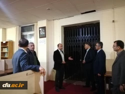 بازدید اعضاء بنیاد خیرین حامی دانشگاه فرهنگیان گلستان از پردیس آیت الله خامنه ای گرگان 5
