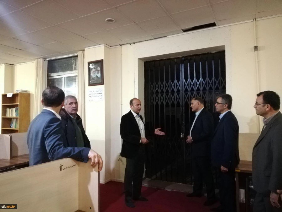 بازدید اعضاء بنیاد خیرین حامی دانشگاه فرهنگیان گلستان از پردیس آیت الله خامنه ای گرگان 5