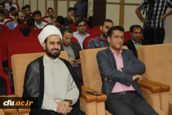 به مناسبت هفته وحدت و میلاد پیام آور وحی  و با حضور علمای تشیع و تسنندر دانشگاه فرهنگیان هرمزگان  برگزار گردید
همایش نقش نخبگان در تقویت وحدت اسلام در گام دوم انقلاب 2