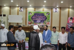 به مناسبت هفته وحدت و میلاد پیام آور وحی  و با حضور علمای تشیع و تسنندر دانشگاه فرهنگیان هرمزگان  برگزار گردید
همایش نقش نخبگان در تقویت وحدت اسلام در گام دوم انقلاب 6