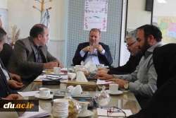 اولین نشست شورا آموزشی، پژوهشی و تحصیلات تکمیلی بر اساس ساختار جدید تشکیل شورای های استانی دانشگاه فرهنگیان، در مدیریت امور پردیس های خراسان شمالی برگزار شد. 2