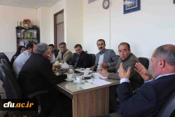 اولین نشست شورا آموزشی، پژوهشی و تحصیلات تکمیلی بر اساس ساختار جدید تشکیل شورای های استانی دانشگاه فرهنگیان، در مدیریت امور پردیس های خراسان شمالی برگزار شد. 3