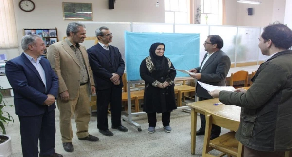 برنامه سخنی با کتاب در حضور مسئولین، اعضای هیات علمی، کارکنان و دانشجو معلمان 16