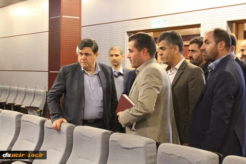 بازدید دوساعته دکتر خنیفر ریاست دانشگاه فرهنگیان کشور ازسراهاومراکزرفاهی وآموزشی دانشگاه فرهنگیان استان قزوین 2