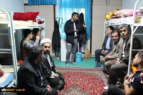 بازدید دوساعته دکتر خنیفر ریاست دانشگاه فرهنگیان کشور ازسراهاومراکزرفاهی وآموزشی دانشگاه فرهنگیان استان قزوین 5