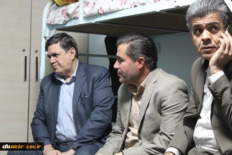 بازدید دوساعته دکتر خنیفر ریاست دانشگاه فرهنگیان کشور ازسراهاومراکزرفاهی وآموزشی دانشگاه فرهنگیان استان قزوین 6