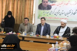 نشست دکتر خنیفر ریاست دانشگاه فرهنگیان کشور با استادان عضو هیئت علمی وکارکنان دانشگاه فرهنگیان استان قزوین 3