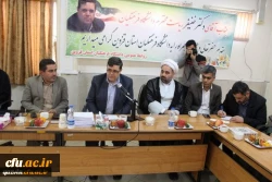 نشست دکتر خنیفر ریاست دانشگاه فرهنگیان کشور با استادان عضو هیئت علمی وکارکنان دانشگاه فرهنگیان استان قزوین 6