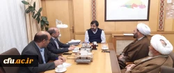 رایزنی نهایی با استاندار و رئیس هیئت امنای دانشگاه فرهنگیان استان اردبیل در خصوص تخصیص زمین برای طرح 31*100 2
