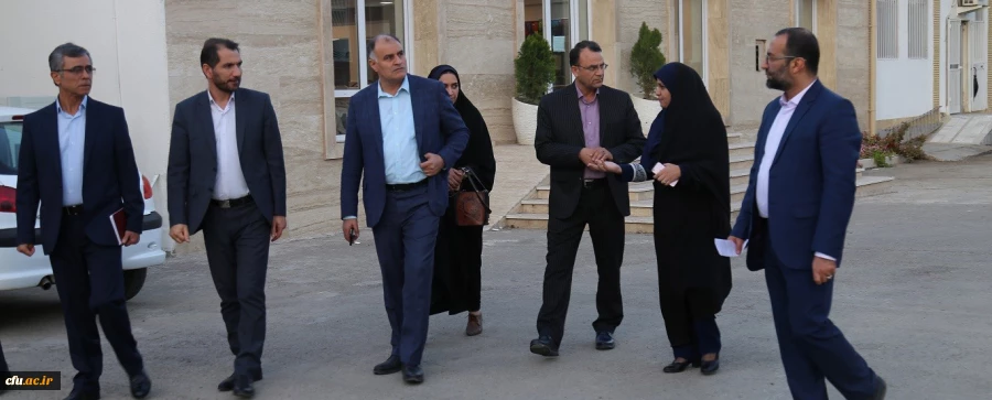 بازدید اعضاء بنیاد خیرین حامی دانشگاه فرهنگیان گلستان از پردیس امام خمینی (ره)گرگان 2