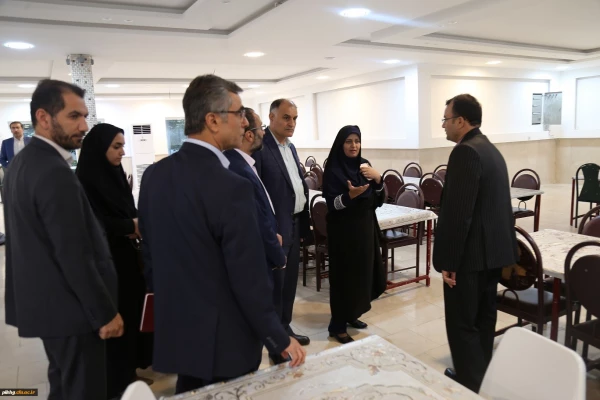 بازدید اعضاء بنیاد خیرین حامی دانشگاه فرهنگیان گلستان از پردیس امام خمینی (ره)گرگان 2