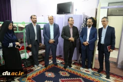 بازدید اعضاء بنیاد خیرین حامی دانشگاه فرهنگیان گلستان از پردیس امام خمینی (ره)گرگان 2