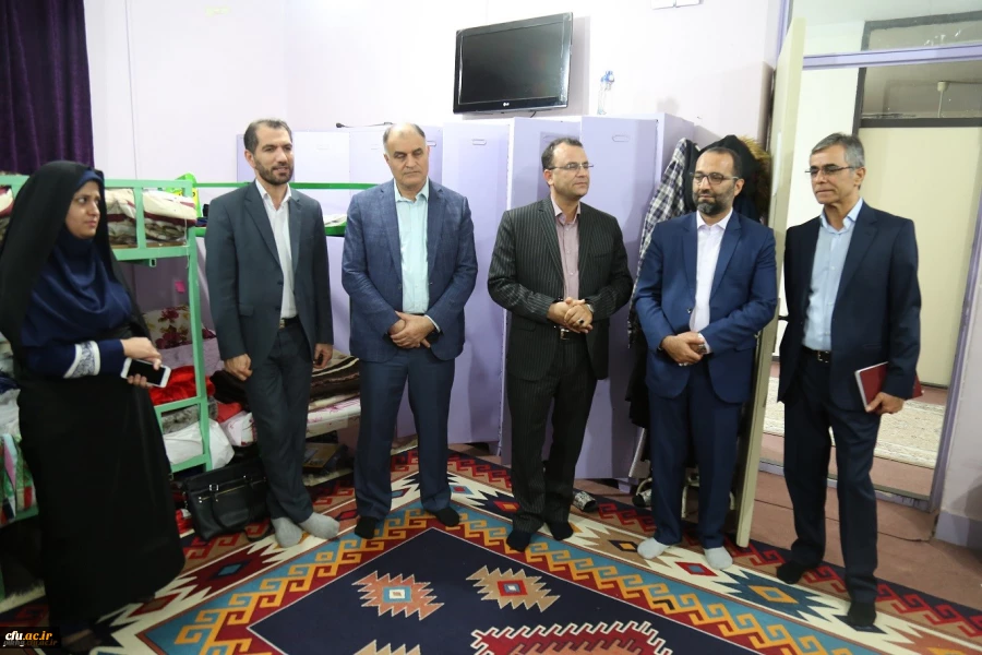 بازدید اعضاء بنیاد خیرین حامی دانشگاه فرهنگیان گلستان از پردیس امام خمینی (ره)گرگان 2