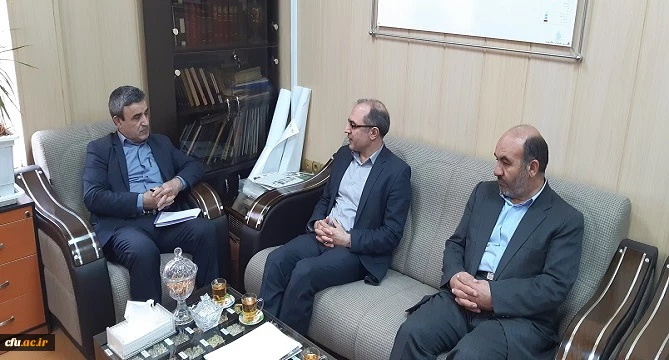 دیدار و رایزنی با مدیرکل منابع طبیعی استان برای شناسایی زمین مناسب دولتی برای احداث دانشگاه جامع فرهنگیان 2