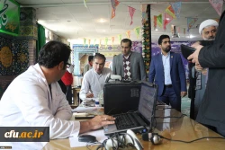 اهدای خون توسط دانشجومعلمان پردیس آیت الله خامنه ای، به همراه سرپرست دانشگاه فرهنگیان استان و سرپرست پردیس 5