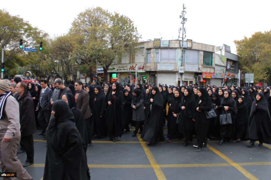 حضور دانشگاه فرهنگیان استان آذربایجان شرقی در تجمع مردمی حمایت از امنیت و اقتدار کشور . 12