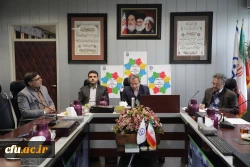 سخنرانی دکتر طاهری­ نیا، معاون پژوهش و فناوری دانشگاه در بزرگداشت مراسم هفته کتاب در دانشگاه فرهنگیان 4