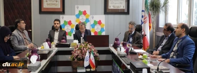 حضور استاد ابراهیم عمرانی در مراسم هفته کتاب دانشگاه فرهنگیان