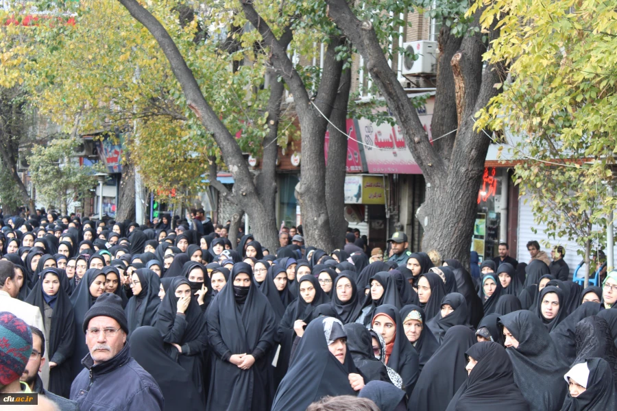 حضور دانشگاه فرهنگیان استان آذربایجان شرقی در تجمع مردمی حمایت از امنیت و اقتدار کشور . 17