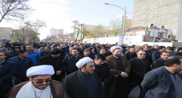 حضور دانشگاهیان دانشگاه فرهنگیان استان اردبیل در راهپیمایی حمایت از فرمایشات مقام معظم رهبری، امنیت و اقتدار کشور/ گزارش تصویری 2