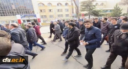 حضور دانشگاهیان دانشگاه فرهنگیان استان اردبیل در راهپیمایی حمایت از فرمایشات مقام معظم رهبری، امنیت و اقتدار کشور/ گزارش تصویری 2