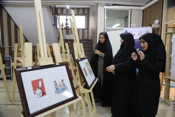 برگزاری نمایشگاه کاریکاتور با موضوع کتاب با حضور دکتر خنیفر در سازمان مرکزی دانشگاه
 29