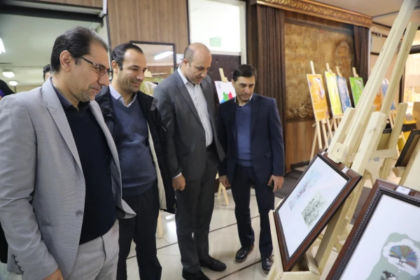 برگزاری نمایشگاه کاریکاتور با موضوع کتاب با حضور دکتر خنیفر در سازمان مرکزی دانشگاه
 32