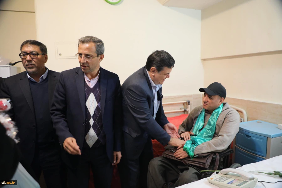 دیدار با جانبازان