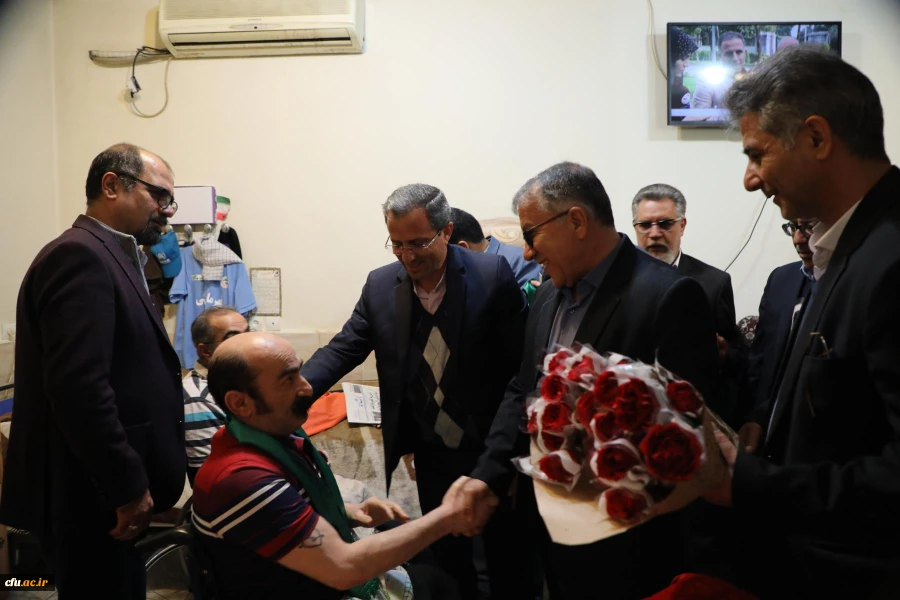 دیدار با جانبازان