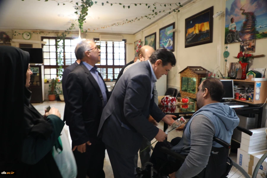 دیدار با جانبازان