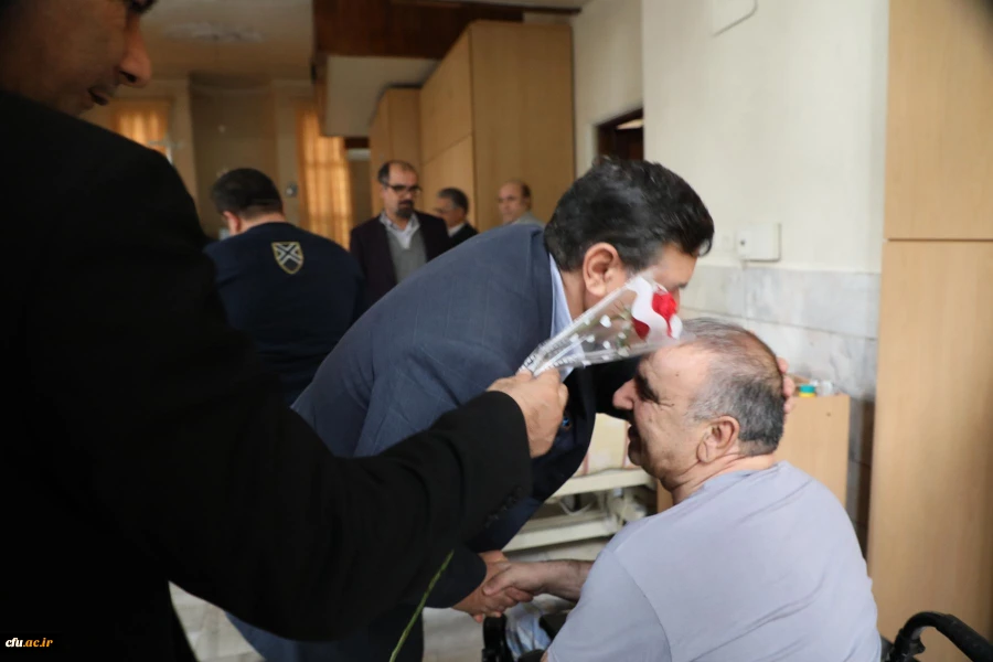 دیدار با جانبازان