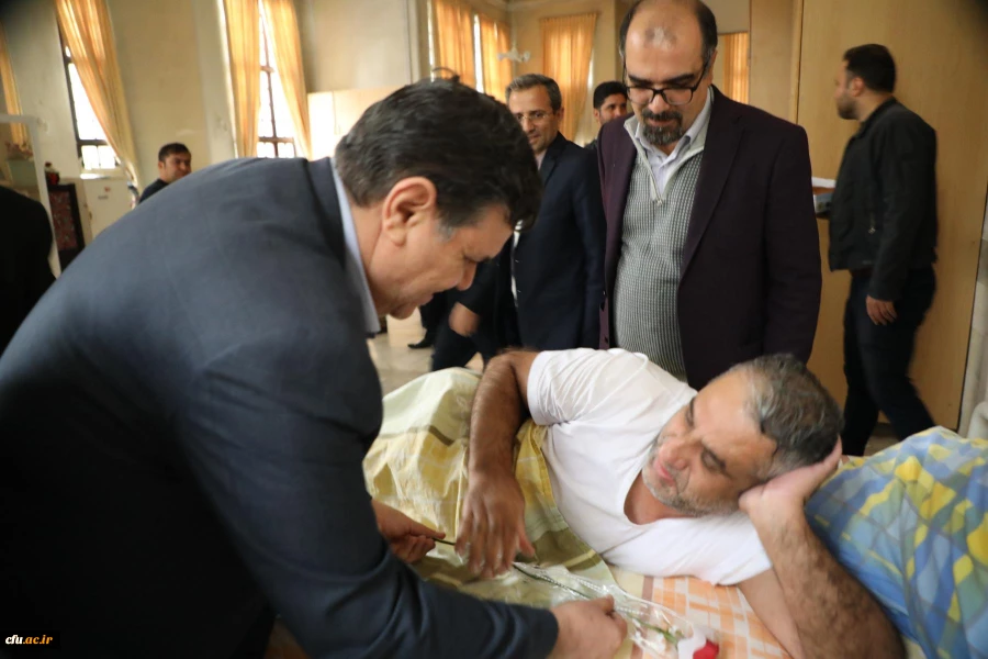 دیدار با جانبازان