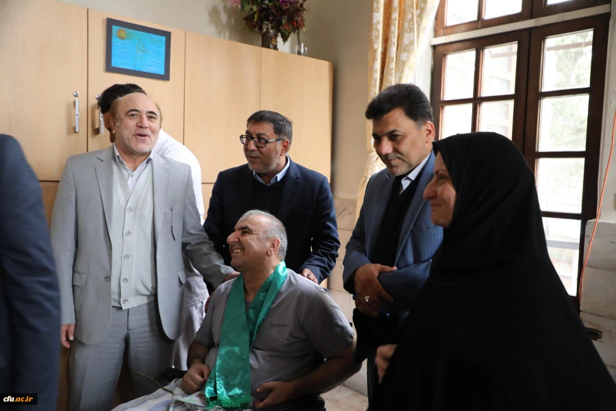 دیدار با جانبازان