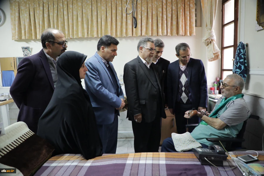 دیدار با جانبازان