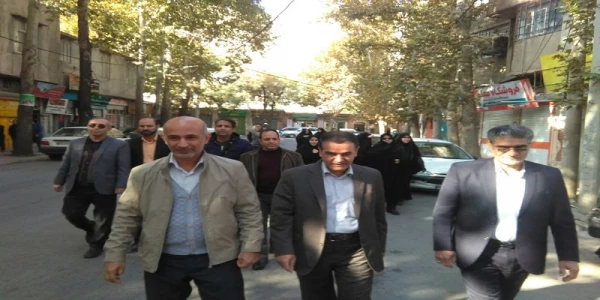 حضور دانشگاهیان دانشگاه فرهنگیان استان لرستان در راهپیمایی عظیم مردمی در جهت محکوم کردن برخی اغتشاشات اخیر در کشور 7