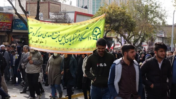 حماسه حضور دانشگاه فرهنگیان کردستان در محکومیت اغتشاشات اخیر 7