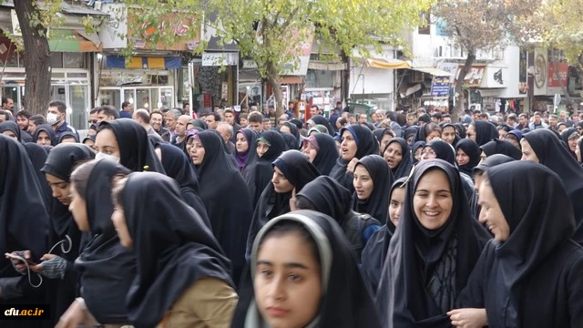 حماسه حضور دانشگاه فرهنگیان کردستان در محکومیت اغتشاشات اخیر 8