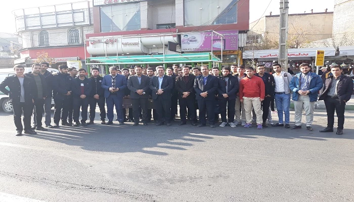 حماسه حضور مسئولین، اساتید، کارکنان و دانشجویان دانشگاه فرهنگیان استان آذربایجان غربی در راهپیمایی امنیت و اقتدار  2