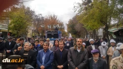 شرکت دانشجو معلمان، کارکنان و اساتید دانشگاه فرهنگیان خراسان شمالی در مرسم راهپیمایی حمایت از اقتدار و امنیت کشور 3