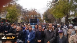 شرکت دانشجو معلمان، کارکنان و اساتید دانشگاه فرهنگیان خراسان شمالی در مرسم راهپیمایی حمایت از اقتدار و امنیت کشور 5