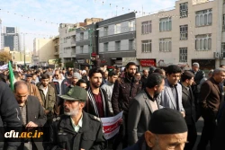 راهپیمایی مسئولین اساتید ودانشجویان دانشگاه فرهنگیان استان به همراه مردم انقلابی وهمیشه درصحنه قزوین علیه اغتشاش گران وآشوبگران واربابان آنها 4