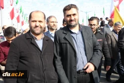 راهپیمایی مسئولین اساتید ودانشجویان دانشگاه فرهنگیان استان به همراه مردم انقلابی وهمیشه درصحنه قزوین علیه اغتشاش گران وآشوبگران واربابان آنها 8