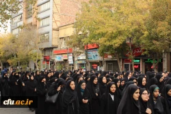 حضور دانشگاه فرهنگیان استان آذربایجان شرقی در تجمع مردمی حمایت از امنیت و اقتدار کشور . 9