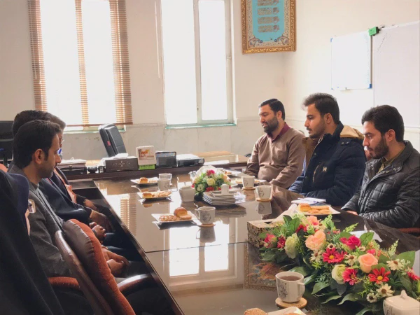 حضور سرپرست مدیریت استانی دانشگاه فرهنگیان سمنان در ناحیه بسیج دانشجویی استان 4