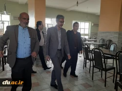 بازدید مدیر کل امور مالی سازمان مرکزی از پردیس ها و مراکز استان خوزستان