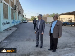 بازدید مدیر کل امور مالی سازمان مرکزی از پردیس ها و مراکز استان خوزستان