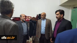بازدید مدیر کل امور مالی سازمان مرکزی از پردیس ها و مراکز استان خوزستان