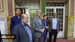 بازدید مدیر کل امور مالی سازمان مرکزی از پردیس ها و مراکز استان خوزستان