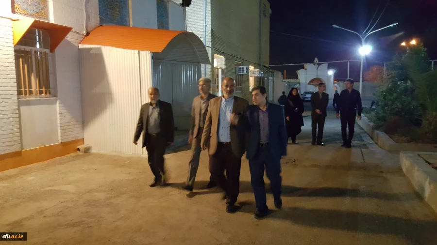 بازدید مدیر کل امور مالی سازمان مرکزی از پردیس ها و مراکز استان خوزستان